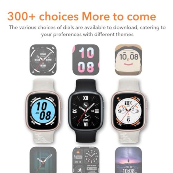 HONOR Watch 4 Montre Connectée, Bluetooth Calling, 1.75" AMOLED, GPS, 14 Jours D'autonomie, Spo2, Fréquence Cardiaque et Moniteur de Stress, 5ATM Smartwatch, Compatible avec Android et iOS, Noir – Image 9