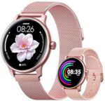JOYROOM Montre Connectée Femme avec Appel Bluetooth 5.4 [Bracelet Magnétique] Smartwatch 1.32" HD Montre 100+ Sportifs, Sommeil, Fréquence Cardiaque, SpO2, Calories, IP68 pour Android iOS