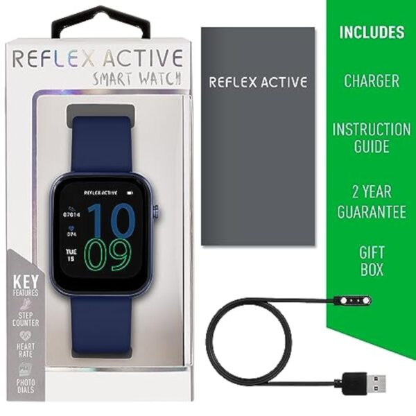 Reflex Active Montre connectée RA12-2154 Series 12 - Bleu, Bleu Marine, Moderne – Image 7