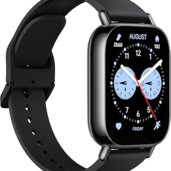 Xiaomi Redmi Watch 5 Lite Smartwatch - Écran AMOLED 1,96", GPS intégré, 18 Jours d'Autonomie, plus de 150 séances d'entraînement, résistance à la baignade 5ATM, appels Bluetooth, Garantie 2 Ans (Noir)