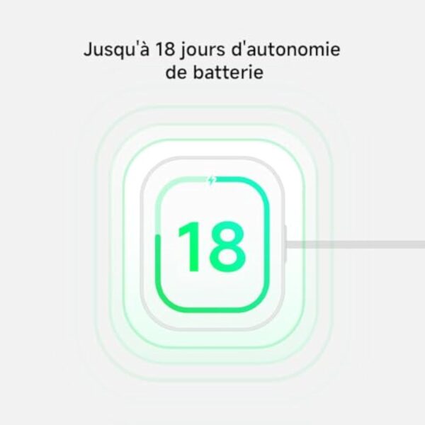 Xiaomi Redmi Watch 5 Lite - Écran Amoled 1,96", GPS intégré, 18 Jours d'Autonomie, Appels Bluetooth, Étanche 5ATM, Suivi Santé (Cardiaque, SPO₂, Sommeil), Garantie 2 Ans (Noir) – Image 7