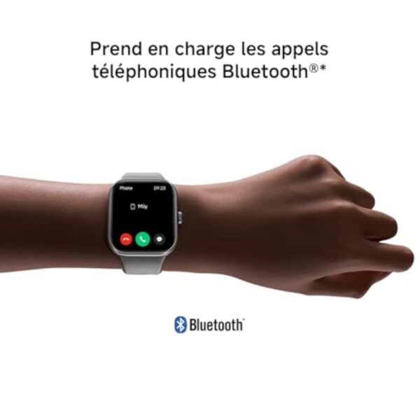 Xiaomi Redmi Watch 5-Montre Connectée, Suivi du Sport et Fitness, Ecran AMOLED 2,07", jusqu'à 24 Jours d'autonomie, 150+ Modes de Sport, Surveillance de la fréquence Cardiaque, Suivi du Sommeil, Gris – Image 8