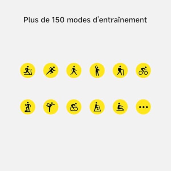 Xiaomi Redmi Watch 5 Lite - Écran Amoled 1,96", GPS intégré, 18 Jours d'Autonomie, Appels Bluetooth, Étanche 5ATM, Suivi Santé (Cardiaque, SPO₂, Sommeil), Garantie 2 Ans (Noir) – Image 10