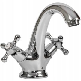 Robinet de lavabo couleur Chrome de marque AQUI