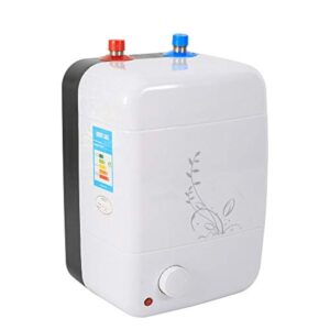 10L Chauffe-Eau Electrique 220V 1500W Ballon d'eau chaude Instantané Convertir de l'Eau froide en Eau chaude pour Laver Température Réglable pour Cuisine Salle