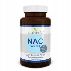 Medverita NAC 200 mg 90 gélules. Acide aminé, N-ACETYL-L-CYSTEINE