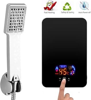 Chauffe-Eau Instantané électrique 6500W chauffe-eau sans réservoir