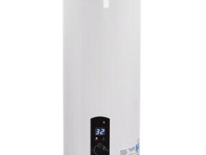 AOOUNGM Chauffe-eau éLectrique 60L, Chauffe-eau électrique vertical mural, Chauffe-eau à accumulation, 2000W Réservoir d'eau chaude, Chauffe-eau éLectrique Avec écran LED