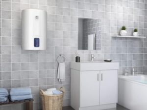 Ariston Lydos R - Chauffe-Eau électrique Vertical avec régulation Externe + Titane dans réservoir 48 x 45 x 56,8 cm Fabriqué pour Installation en Espagne 50 l