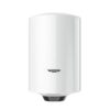 Ariston PRO1 ECO 80L - Chauffe-eau Electrique Vertical Mural Ø450 mm - Intelligent Fonction ECO - Classe B - Conçu et fabriqué pour être installé en France