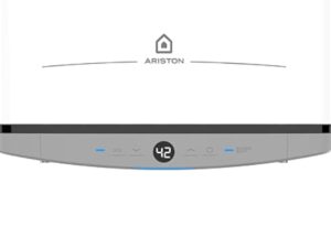 Ariston VELIS DUNE 45 litres - Chauffe-eau électrique Ultra-Plat - 13% d’Economies d’Energie - Conçu et fabriqué pour être installé en France.