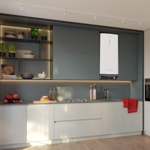 Ariston VELIS DUNE 65 litres - Chauffe-eau électrique Ultra-Plat - 13% d’Economies d’Energie - Conçu et fabriqué pour être installé en France.