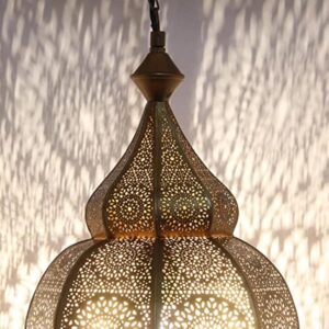 Casa Moro Hayat LN2030 - Lampe orientale - Hauteur : 54 cm - Style marocain - Style bohème chic - Pour chambre d'enfant ou chambre à coucher - Fabriquée à la main