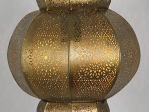 Casa Moro Hayat LN2030 - Lampe orientale - Hauteur : 54 cm - Style marocain - Style bohème chic - Pour chambre d'enfant ou chambre à coucher - Fabriquée à la main