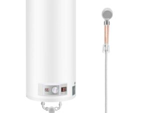 Chauffe-Eau éLectrique Appareil Avec Kit De Douche Chauffe Eau Instantané Electrique Ballon D'Eau Chaude Chaudiere Electrique Pour Douche,Salle De Bain (80L)