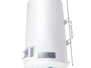 Chauffe eau 35l, DSYOGX Chauffe-eau électrique 2000 W Ballon eau Chaude 35L - Économe en énergie - À suspendre au mur - Prêt à brancher - Soupape de sécurité