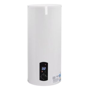 Chauffe-eau électrique - 60 l - Chauffe-eau électrique vertical - Avec écran LED - Pour cuisine, salle de bain, salon de coiffure