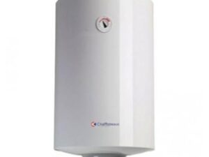 Chauffe-eau électrique vertical Chaffoteaux R EVO 50 EU de 50 litres avec classe d'efficacité énergétique C
