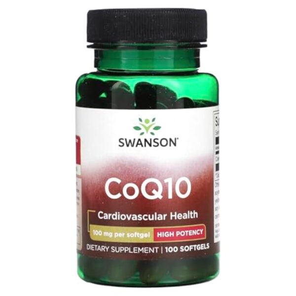 CoQ10, 100mg - 100 softgels