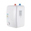 EU CE 8 l - Chauffe-eau électrique - 220 V - 1,5 kW - Petit chauffe-eau instantané sans pression avec eau chaude jusqu'à 75 °C - Pour lavabo, salle de bain, évier de cuisine (23 x 21 x 36 cm)