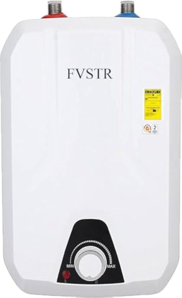 FVSTR-Wisee 230V 2000w Réservoir électrique Chaud Stockage de chauffe-eau de 8L Gallon, Petit comptoir sous évier RV TR 2.0KW Cuisine de remorque sans fin Point d'utilisation compact, – Image 2