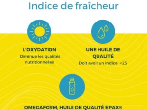 INOLAB Omega 3 Huile poisson sauvage 2297mg ultra concentrée DHA EPA/Format Economique/Enfants & adultes (Pipette graduée) 2 à 10 mois/Qualité pureté Epax®, faible indice Totox/goût Citron naturel