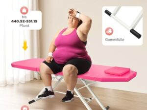JJsdwin Lit de massage mobile, lit cosmétique, table de massage avec hauteur réglable, pliable à 3 zones, pour salons de beauté et maisons, rose