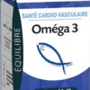 JUVAMINE - Oméga 3 - Santé Cardio-Vasculaire - Contribue à une Fonction Cardiaque Normale - 45 Capsules pour un Programme de 45 Jours - Fabriqué en France