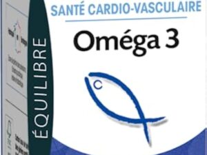 JUVAMINE - Oméga 3 - Santé Cardio-Vasculaire - Contribue à une Fonction Cardiaque Normale - 45 Capsules pour un Programme de 45 Jours - Fabriqué en France