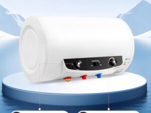 Loobiiny Chauffe Eau Electrique,35l Horizontal Isolant ChaudièRe à Eau Chaude,Avec Robinet Et Douche à Main,Affichage NuméRique Chauffe Eau Instantané,2000w