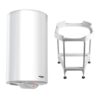 Lot Chauffe-eau Électrique Steatite SAGEO 150L + Trépied universel ajustable Ø513-530-560 mm - Ariston