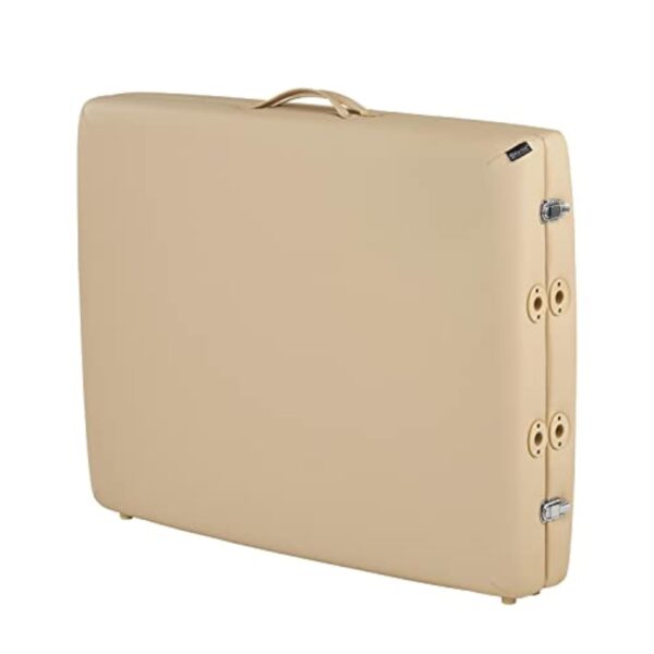 Master Massage Argo Table de Massage avec lumière, Bois Dur Durable, Cuir synthétique, Beige, 70 x 200 cm – Image 8