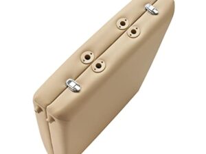 Master Massage Argo Table de Massage avec lumière, Bois Dur Durable, Cuir synthétique, Beige, 70 x 200 cm