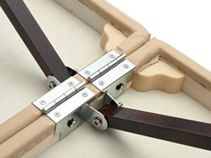 Master Massage Argo Table de Massage avec lumière, Bois Dur Durable, Cuir synthétique, Beige, 70 x 200 cm