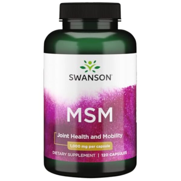 Msm 1,000 mg 120 Caps by Swanson Ultra