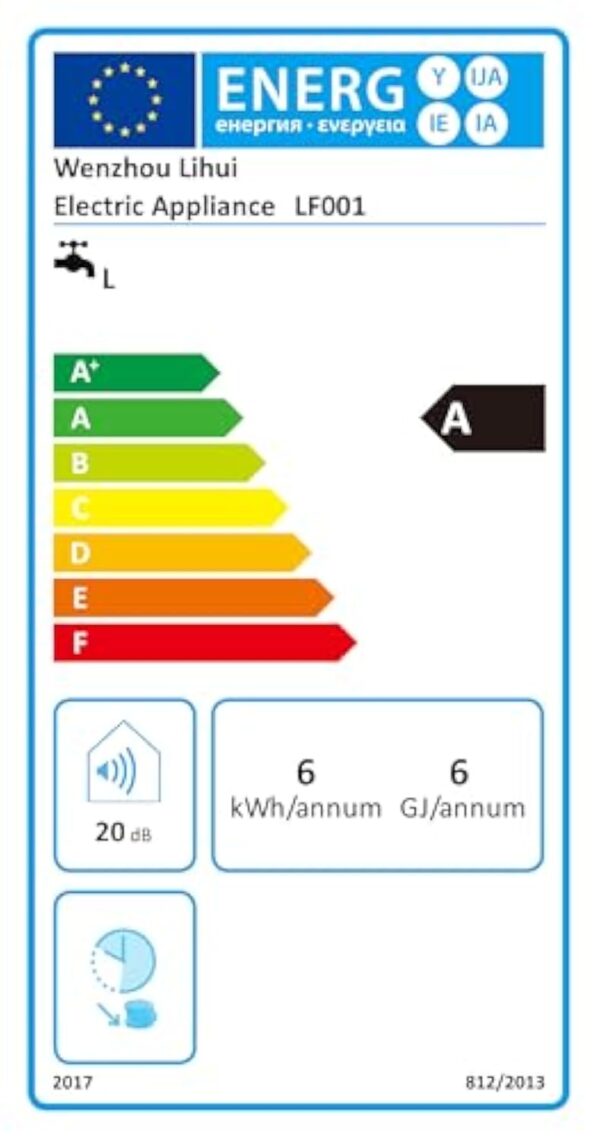 Mulcort Mini chauffe-eau électrique,Chauffe-eau instantané mural 3kW avec affichage LED,réglage de la température à 3 niveaux,télécommande pour la maison,la cuisine,la salle de bain – Image 11