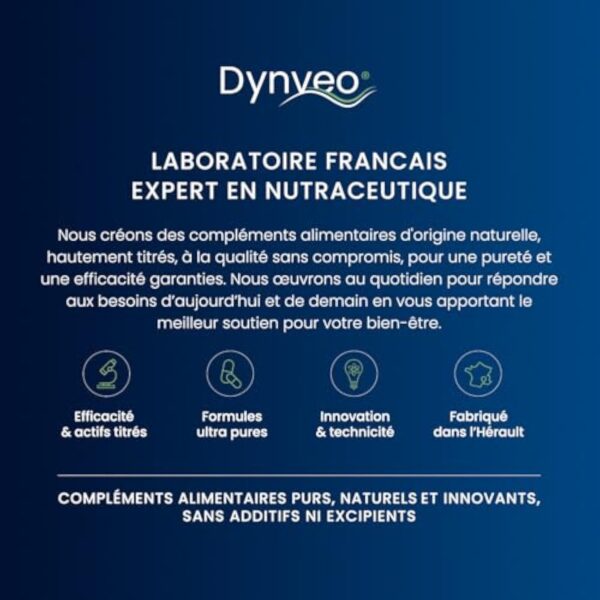 NAC N-acétylcystéine pure - 600mg / 60 Gélules - Bio-fermentation Naturelle - Acide Aminé précurseur du glutathion - Détoxification - Sans Additifs - Grade Pharmaceutique - Vegan - Dynveo – Image 9