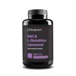 NAC avec L-Glutathion Liposomal – Formule Avancée avec N-Acétylcystéine et Glutathion à Haute Absorption – Gélules Végétales à Libération Retardée, Sans Additifs – 120 Gélules, 4 Mois – Zenement
