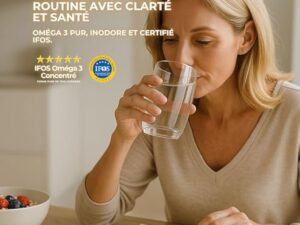 Omega 3 Capsules IFOS 3000mg avec Vitamine E, 30-90 portions - Life Pro Healthy, 35% EPA et 25% DHA, 3000mg par dose journalière, Supplément pour la santé cardiovasculaire, Huile Pure et distillée