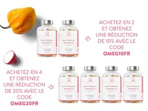 Omega 3 DHA EPA Huile de Poisson Sauvage 2000mg: 1000mg EPA + 500mg DHA par dose (2 gélules) - Complement Alimentaire Omega3 Fish Oil Concentration Pure et Forte en Oméga 3 et Vitamine E - 120 Gélules