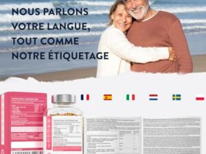 Omega 3 DHA EPA Huile de Poisson Sauvage 2000mg: 1000mg EPA + 500mg DHA par dose (2 gélules) - Complement Alimentaire Omega3 Fish Oil Concentration Pure et Forte en Oméga 3 et Vitamine E - 120 Gélules