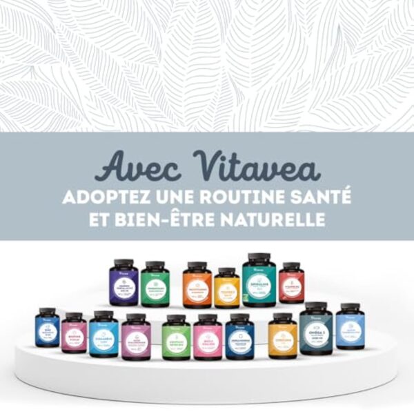 Omega 3 Huile de Poissons Sauvages 2 000mg - 4 mois - Haute concentration en EPA (1 000mg) et DHA (500mg) - Soutien des fonctions cognitives et visuelles - Fabriqué en France - Vitavea – Image 7