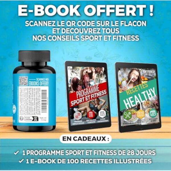 Omega 3 - Huile de poissons sauvages - Fish Oil - Musculation - Articulations - Booster de mémoire puissant - Riche en acides gras - Haute concentration en EPA & DHA - 120 capsules – Image 7