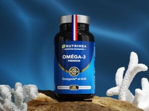 Omega 3 & Krill d'Antarctique | Breveté Omegavie® | Huile de Poissons Sauvages | Antioxydant Naturel | Cognition & Système Immunitaire | Concentré en Astaxanthine | Fabrication Française | Nutrimea