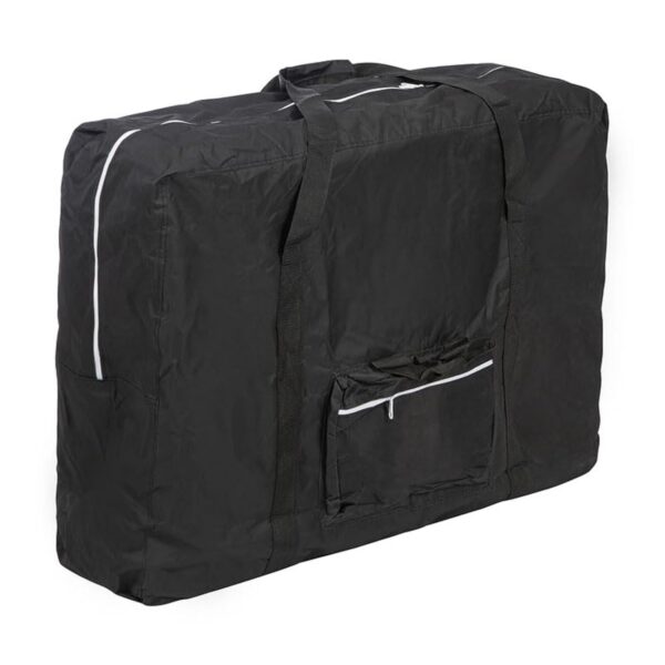PLUS SANTE Table de Massage Pliante en Bois Aria Noir, Ivoire, Gris, Bleu, Rose, 60 ou 70cm, 2 Plans légère avec Sac de Transport et Accessoires (Bleu, Largeur 70 cm) – Image 3
