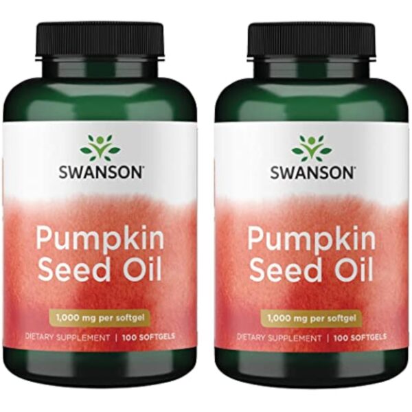 Pumpkin Seed Oil 1,000 mg 100 Sgels Swanson (2)