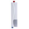 SOULONG Chauffe-Eau Instantanné Électrique 220V 3000W Mini Chauffe-Eau Réservoir en Acier Inoxydable avec Système de Chauffage Sûr Chauffe-Eau pour Salle de Bains Cuisine Robinet Évier(Blanc)