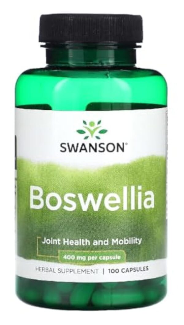 Swanson - Boswellia 400mg | Soutient l'intégrité et la flexibilité des articulations - 100 capsules – Image 2