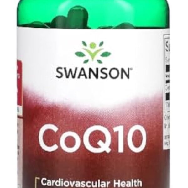 Swanson - CoQ10 - Coenzym Q10 | Soutien à la santé cardiaque et à la production d'énergie | 30 mg - 120 capsules
