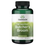 Swanson, Full Spectrum Butcher's Broom (Datura), 470mg, 100 Capsules, Sans Soja, Sans Gluten, Sans OGM
